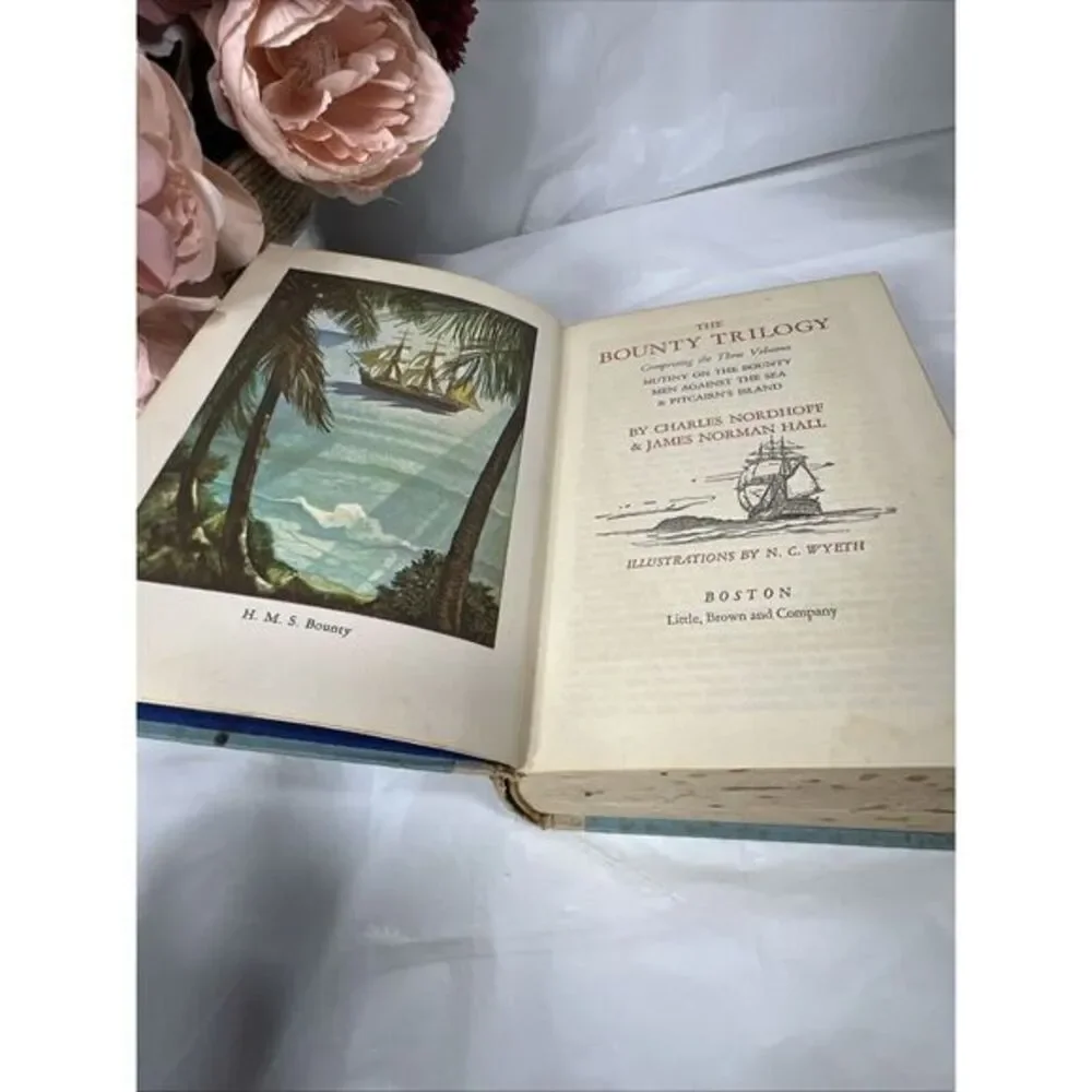 Vintage 1949- The Bounty Trilogy‎ Book Comprising Three Volumes